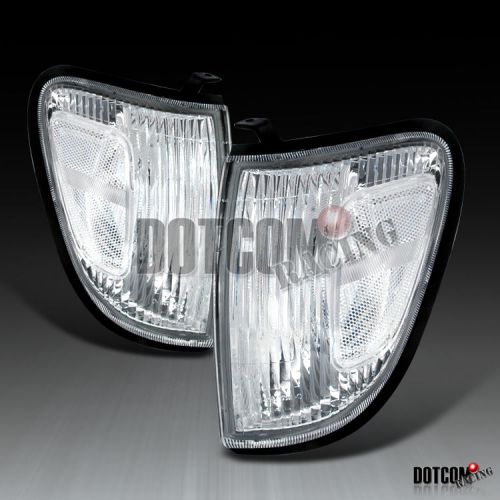 98-00 toyota tacoma depo clear corner lights turn signal