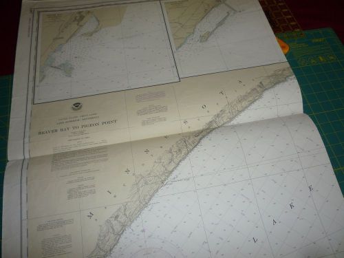 Nautical chart:  lake superior, minnesota:  beaver bay to pigeon point