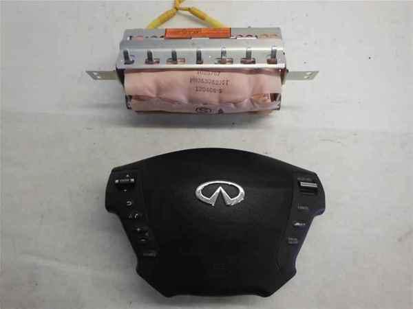 Infiniti m35 m45 oem pair of airbags air bags lkq