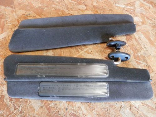 Jdm mazda miata roadster mx5 na8c na6c 91 96 sun visor guard set factory oem