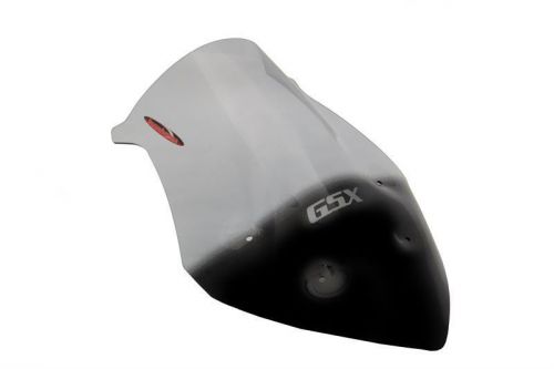 Suzuki gsx-s1000f 15 16 airflow windshield shield light grey - made uk (pb)