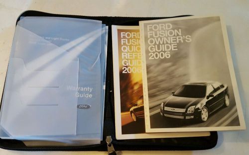 2006 ford fusion owners manual