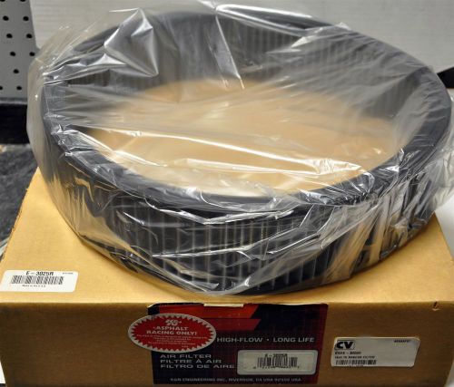 K&amp;n e-3025r racing round air filter 16&#034; od x 14.25&#034; id x 3.75&#034; h each