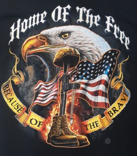 T-shirt, in memory of our fallen heroes, home of the free