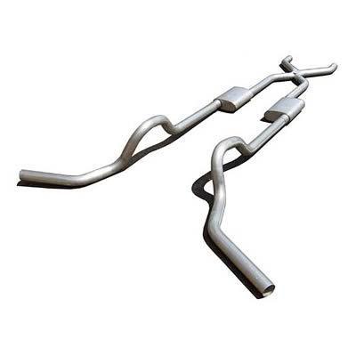 Pypes exhaust system violator header-back stainless x-pipe chevy c/k pickup v8