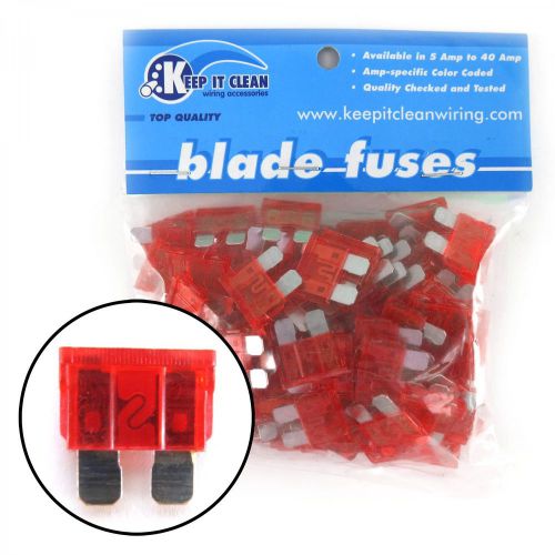 10 amp atc blade fuses - bag 100boss bar circuit breaker male quick disconnect