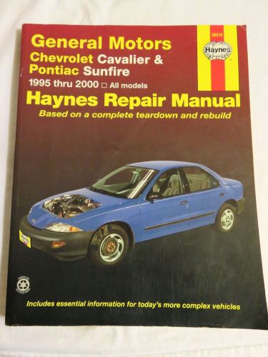 Haynes 38016 - general motors 1995 thru 2000 (see desc for list) wiring diagrams