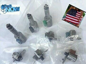 Aw55-50sn 55-51sn 8pcs  solenoids for lancia gm saab chevolet volvo saturn fiat