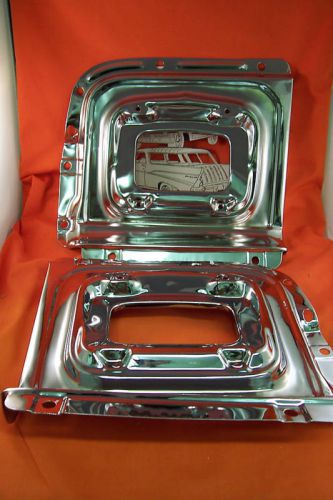 1956 chevy parklight back panels chrome belair new sedan wagon hardtop nomad cov