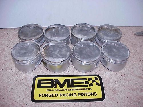 Bme rcr gas ported dished pistons for sb2 sb chevy 4.158&#034;-1.180&#034; ch -867 wp r32