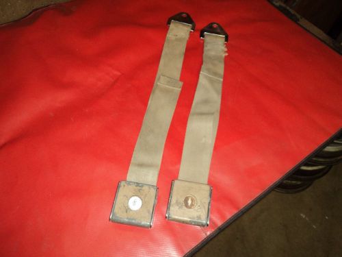 Corvette 1966 female seat belts only    66