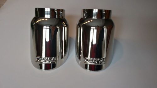 Corsa 3.5&#034; pro series exhaust tips (1 pair) double wall stainless steel/new