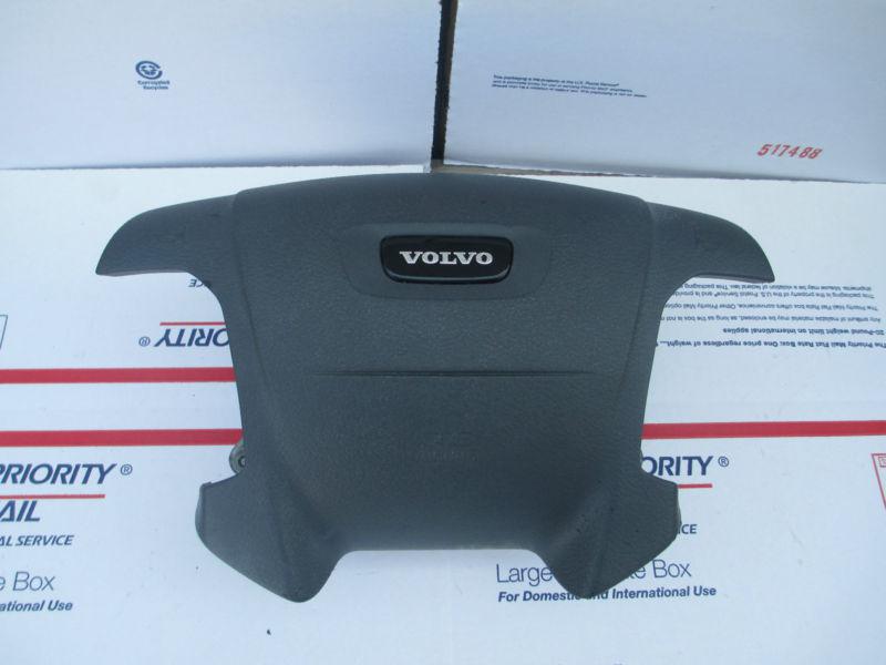 2001-2004 volvo xc70 v70 driver wheel air bag charcoal gray never deployed 