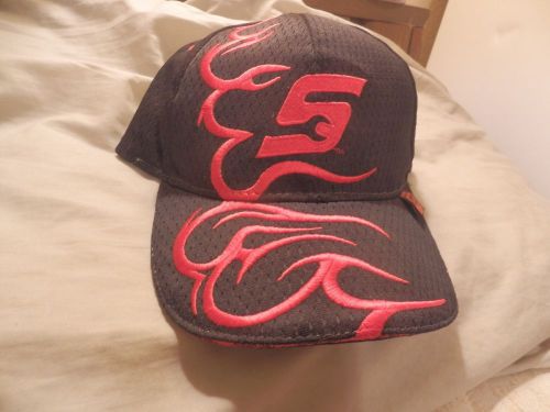 Snap-on ballcap new velcro black/red 90th anniversary