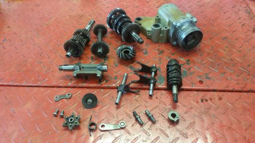 Kawasaki bayou klf 220 atv &gt; transmission + shift drum + bevel gear / output