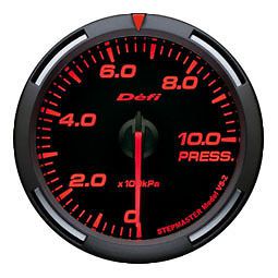 Defi racer gauge 60mm pressure meter df11605 red