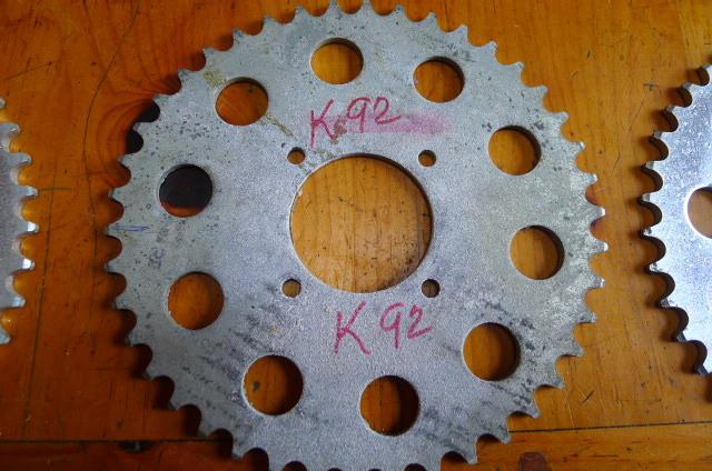 Benelli rear sprocket  # k 92