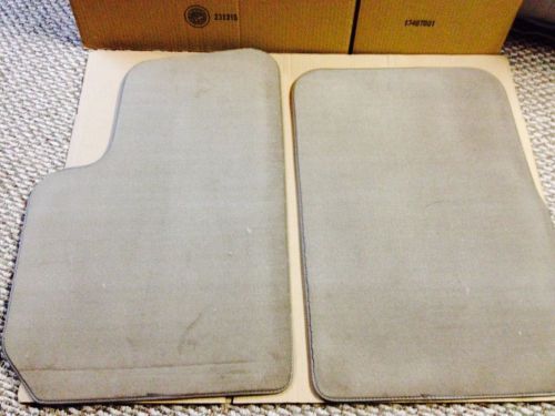 Oldsmobile aurora factory mats neutral front set ( 52 i ) gm # 12370394