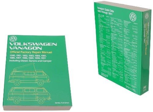 Bentley paper repair manual vw vanagon (t3)