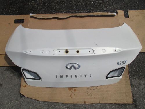 2009 2010 2011 2012 2013 infiniti g37 sedan trunk lid oem