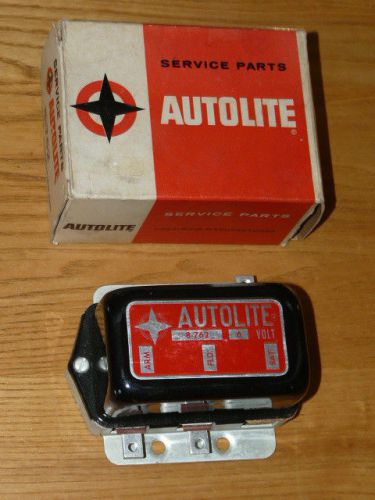 New vintage autolite 8-762 voltage regulator 6 volt