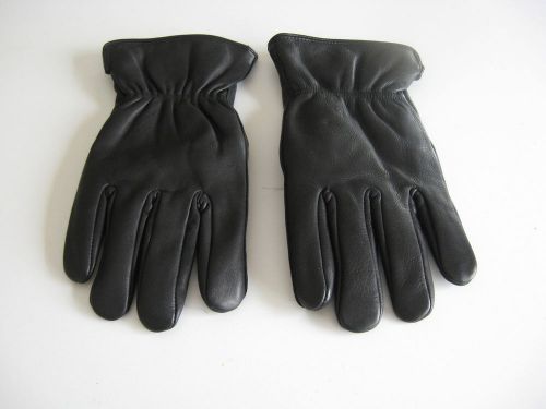 New black 100% leather insulated men&#039;s gloves xl stylish/ warm thinsulate