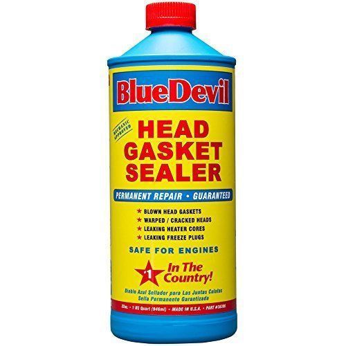 Blue devil head gasket sealer 32oz/1 quart - permanent repair - new sealed!