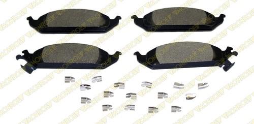 Monroe dx650 brake pad or shoe, front-monroe dynamics brake pad