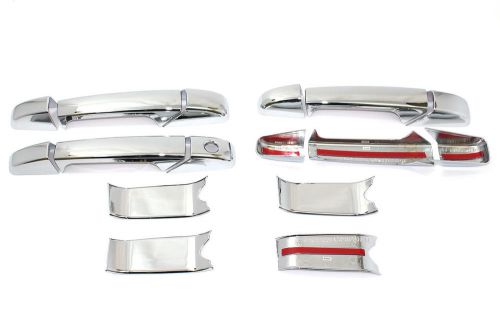 Carrichs 200kevt chrome door handle cover: 2007-2013 chevy silverado/gmc sierra