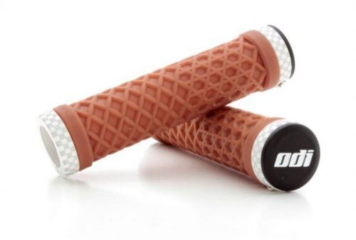 Odi vans (no flange) lock-on grips 130mm ltd gum brown brown d3ovngr-w