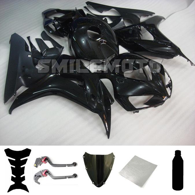 Bundle injection fairing windscreen levers for honda 2006 2007 cbr 1000 rr pbf