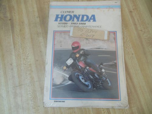 Clymer honda vt500 1983-1988 service manual
