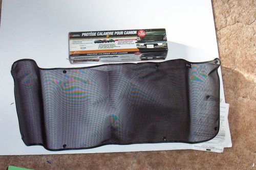 Black fia truck grill bug screen gs900-31 chevy silverado 41-9855-4 nib no drill