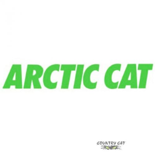 Arctic cat text arctic cat logo 6&#034; 12&#034; 24&#034; 36&#034; decal sticker - green - 4299-75_