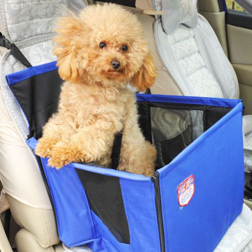 Pet travel cradle hammock dog bag car front seat cover safety protector blanket