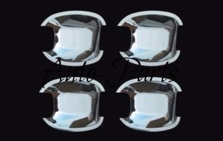 For 09 - 12 volkswagen bora abs chrome plating trim door handle cup bowl covers