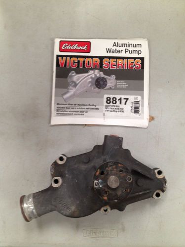 Edelbrock sbc water pump 8817 chevy nascar