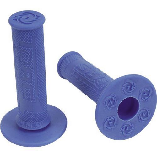 Blue torc1 racing hot lap diamond mx grips - 4000-0300