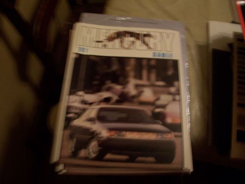 Lot of 6 1991 mercury sable   brochures