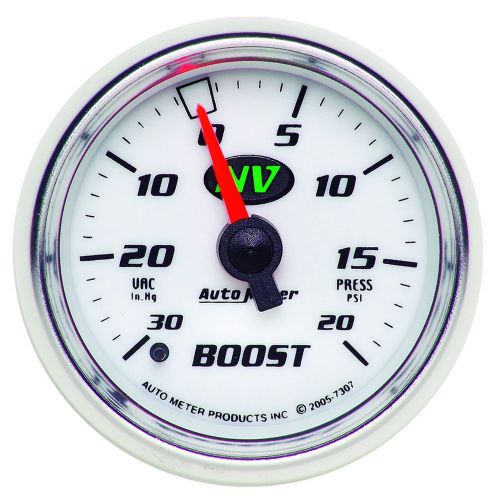 Auto meter 7307 nv; mechanical boost/vacuum gauge