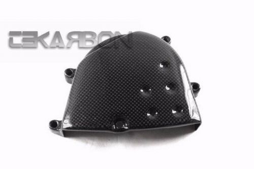 2005 - 2006 kawasaki ninja zx6r carbon fiber sprocket cover - 1x1 plain weave