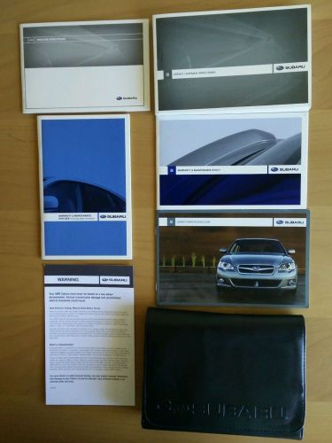 2009 subaru legacy  owners manual  09  great condition #318