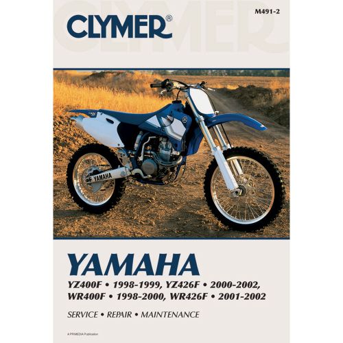 Clymer yamaha yz400f yz426f wr400f &amp; wr426f 1998-2002  m491-2