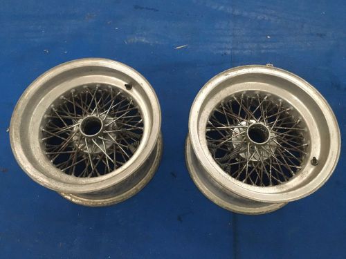 Very very rare ruote borrani wire wheels ferrari 275 gtb/c race car chassis 563