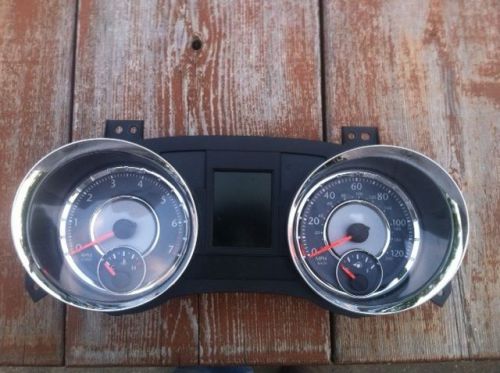 Chrysler town &amp; country speedometer instrumentation gauge cluster