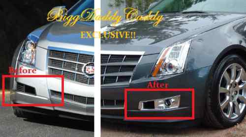 Cadillac cts sedan 2008 09 10 11 12 2013 complete fog light pkg.!!