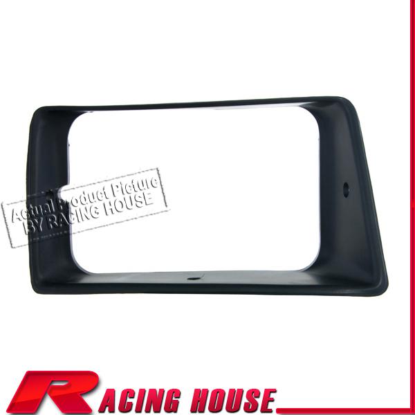 Passenger side frame head light lamp door bezel 87-88 dodge shadow right black