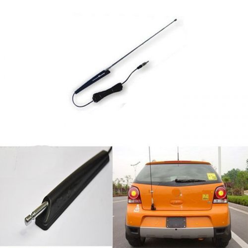 Newest 12v universal car auto roof fender radio fm am booster antenna stylish