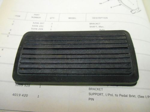 Nos mopar brake pedal pad - 1978-1982 omni/ horizon - p/n 5206231