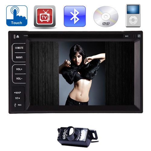 Android 4.4 car radio in dash stereo gps navigator cd bluetooth ipod wifi camera